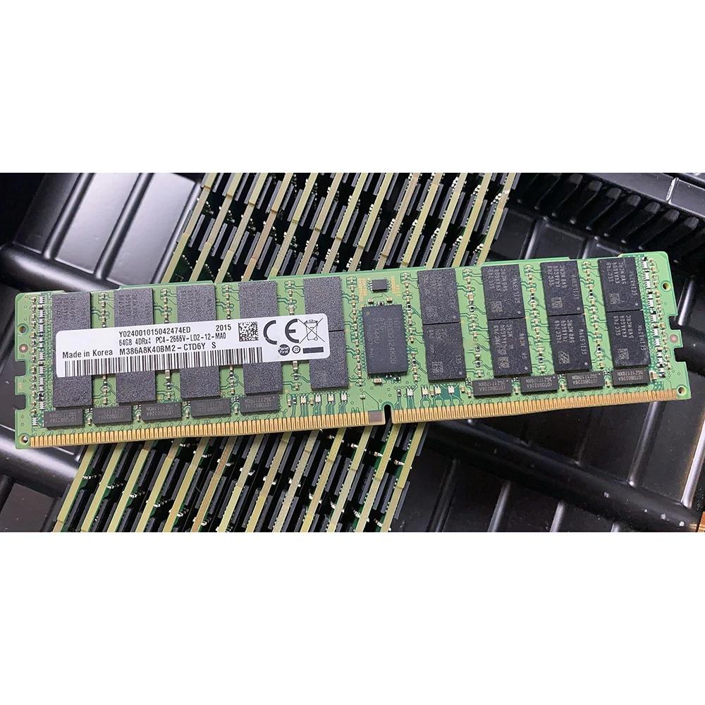 Ｚ RAM 64G 64GB 4DRx4 DDR4 2666 PC4-2666V ECC LRDIMM  ޸𸮿 M386A8K40BM2-CTD6Y, ǰ  , 1 